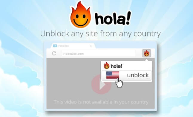 come accedere ai siti bloccati in italia con HOLA VPN