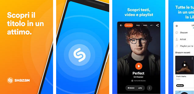 Shazam Riconoscere musica