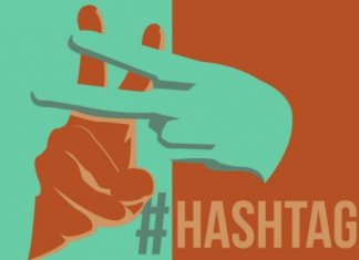 usare hashtag