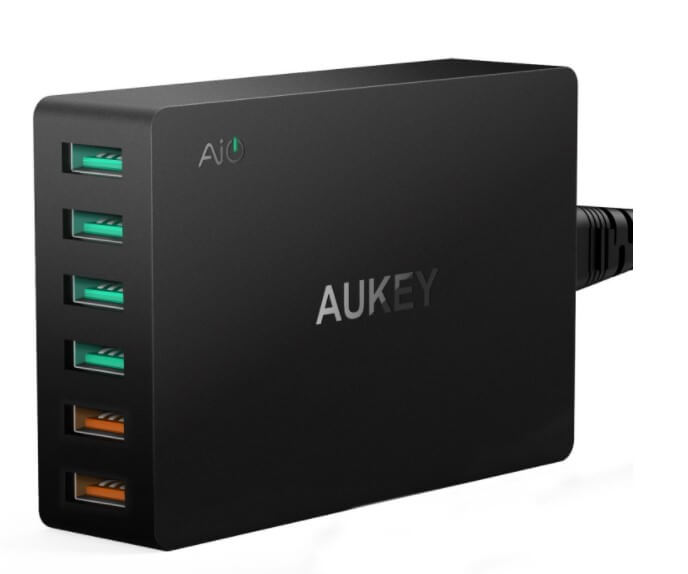 AUKEY Caricabatterie USB da Muro