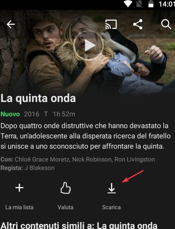 Scarica film Netflix