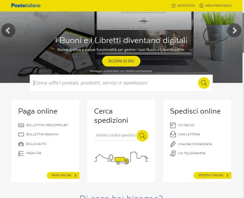 tracking Poste Italiane