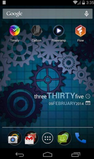 Gears Live Wallpaper e temi animati android