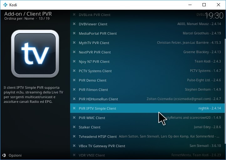 IPTV Kodi