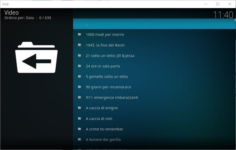 Kodi Dplay addon