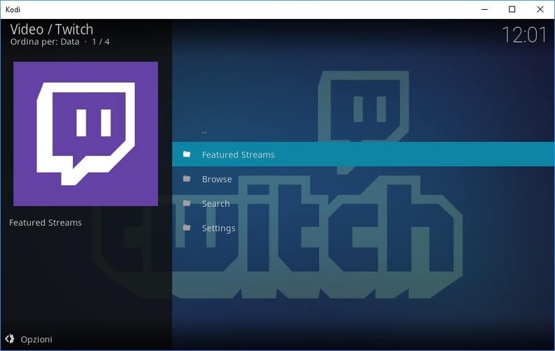 Kodi Twitch TV