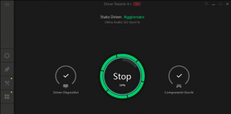 driver booster 6 interfaccia
