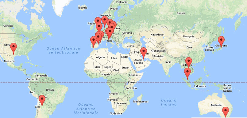 mappa calendario motomondiale 2018