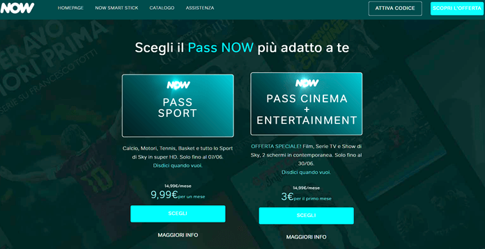 Pass Sport Now