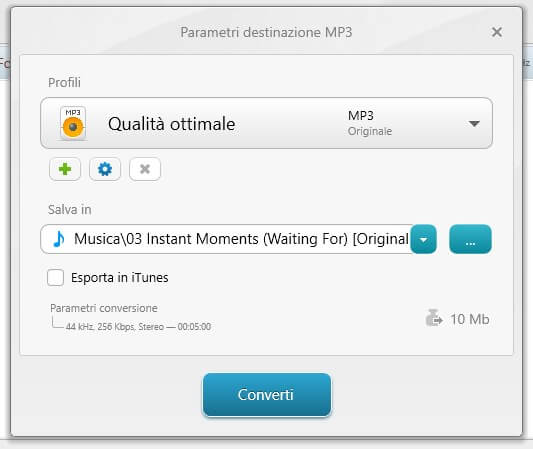 Convertitore MP3 su PC