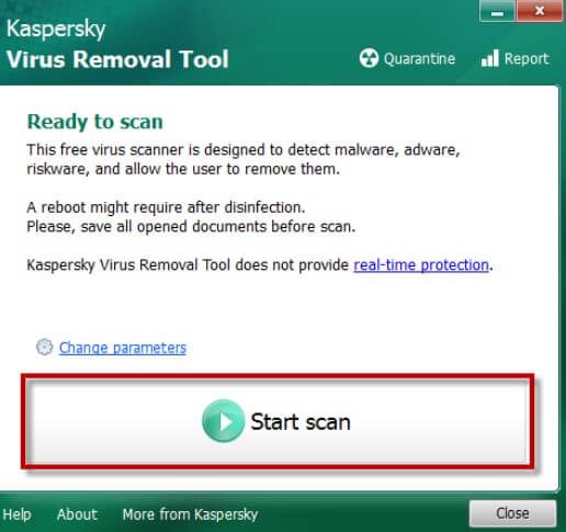 Kaspersky Virus Removal Tool