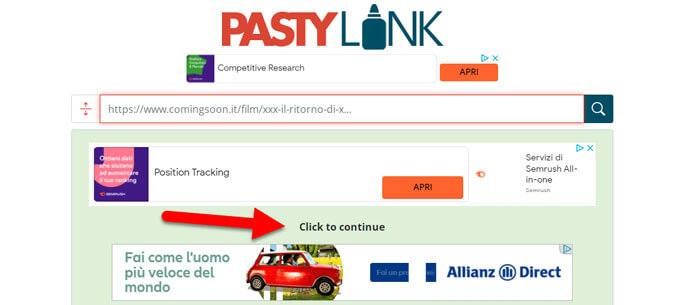 Pasty Click To Continue