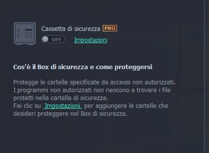 Cassetta di sicurezza