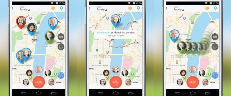 Sapere dove si trova una persona: Family locator app