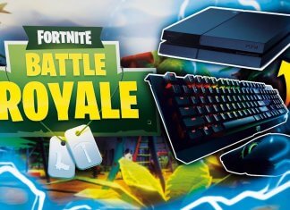 Fortnite mouse e tastiera PS4