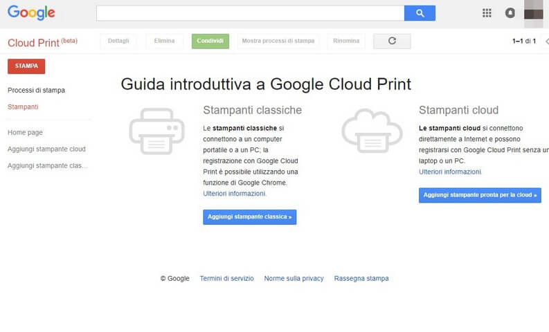 Google Cloud Print