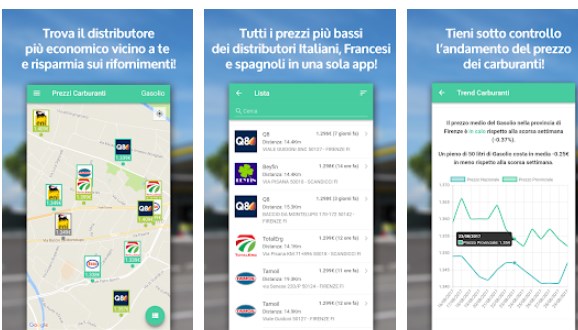 Prezzi Carburanti - App