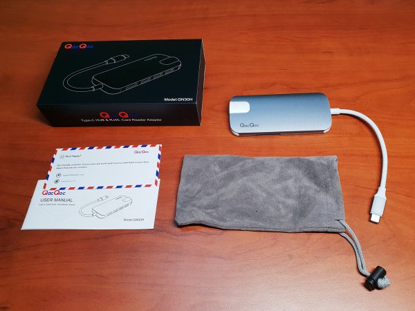Recensione qacqoc GN30H unboxing