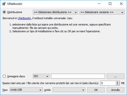 UNetbootin download e uso