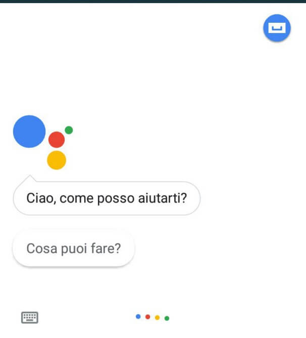 Assistente vocale Google