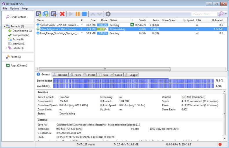 client torrent Bittorrent