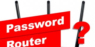 recuperare la password dimenticata del router