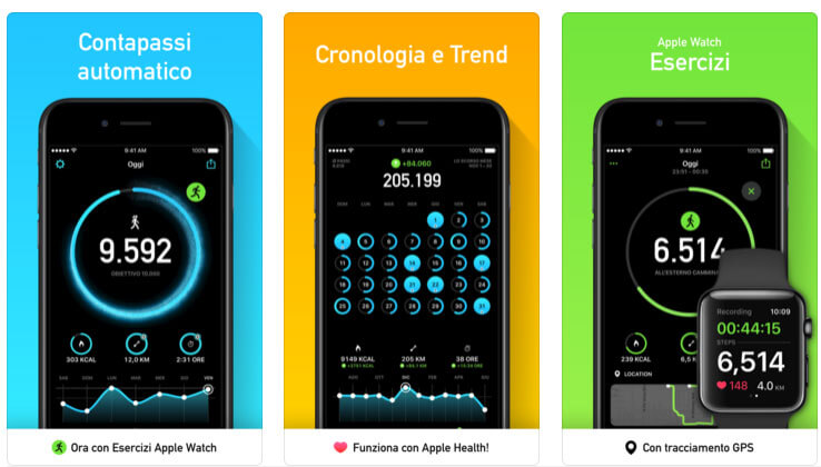 steps app contapassi pedometro