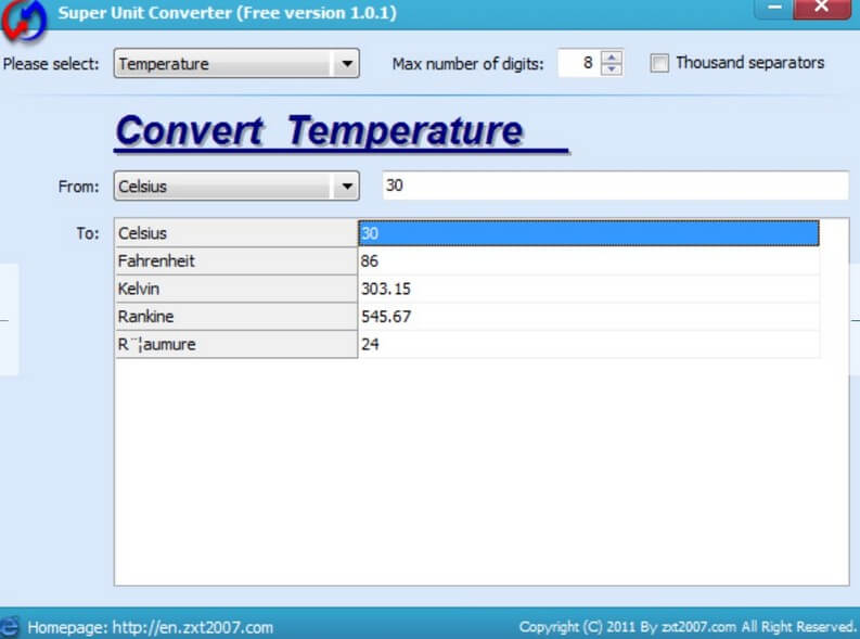 SuperUnit Converter