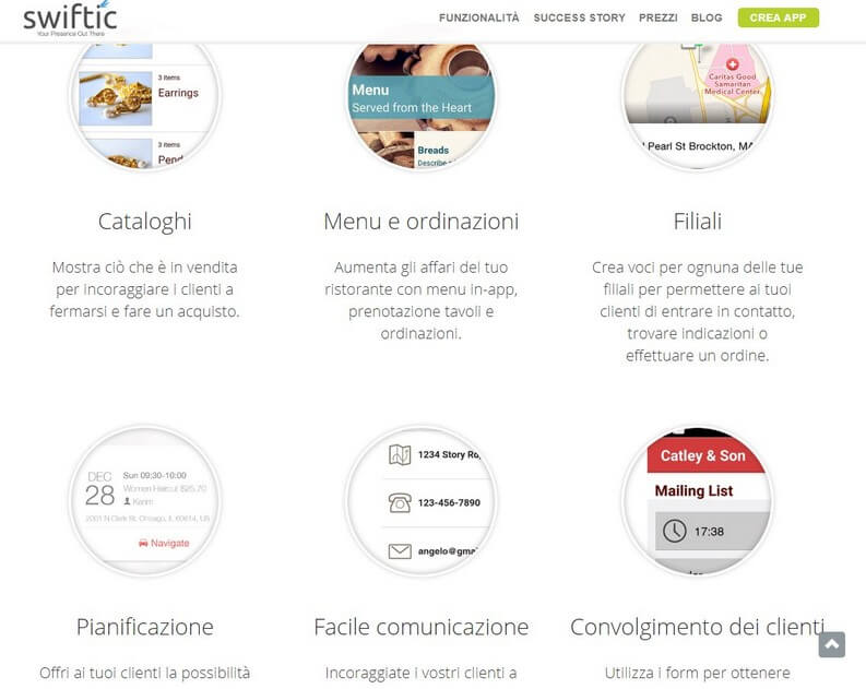 Swiftic servizio per creare app