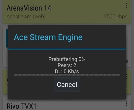 Ace Stream su Android