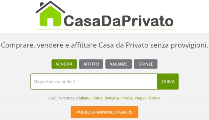 Migliori siti per cercare casa in vendita o affito da privati