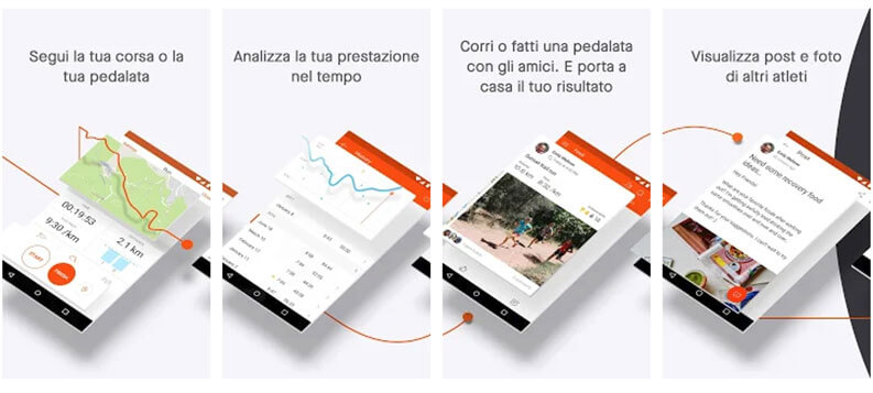 strava migliore app per bici