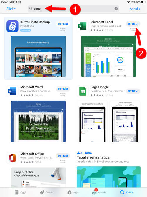 Scaricare Office Excel Per Iphone Ipad