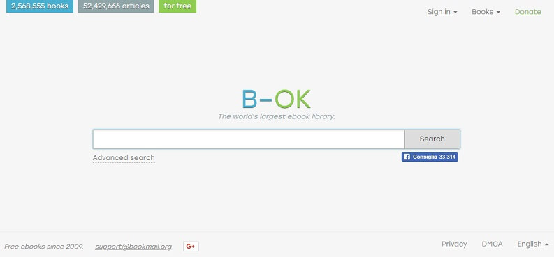 Libri PDF gratis con b-ok