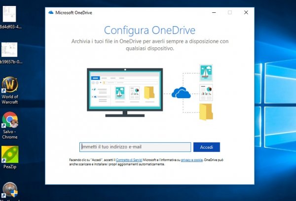 Backup online: OneDrive