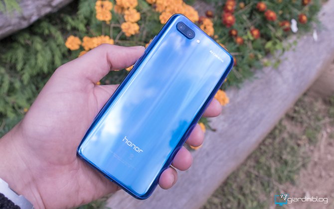 honor 10 dietro