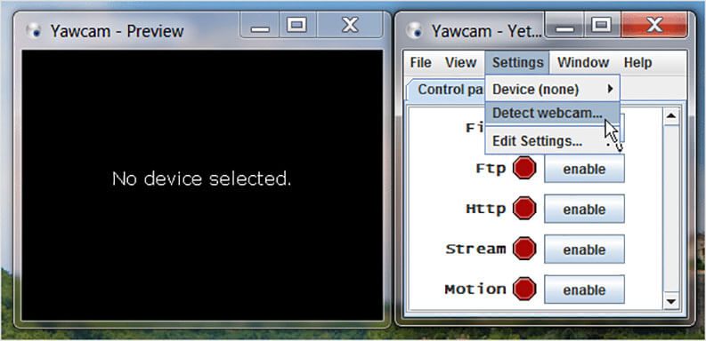 Yawcam