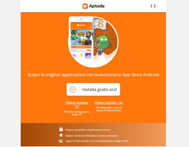 scaricare aptoide