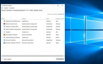 Disabilitare o cambiare l'avvio automatico dei programmi su Windows