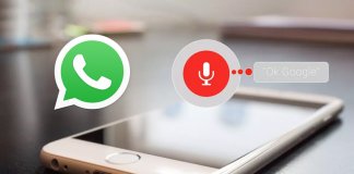 inviare messaggi whatsapp con ok google