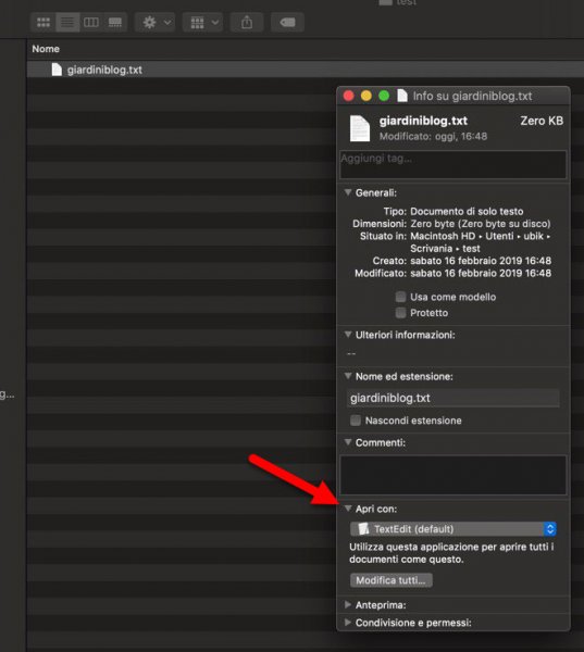 Come cambiare programma predefinito per aprire un file | GiardiniBlog