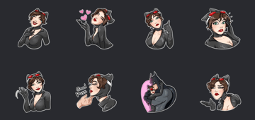 catwoman sticker