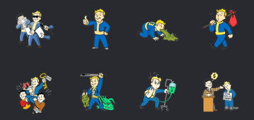 fallout sticker