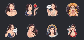 monica bellucci sticker