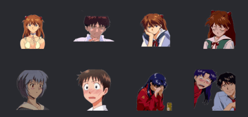 neon genesis evangelion sticker