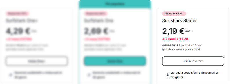 Surfshark Offerta Maggio Giugno 2025
