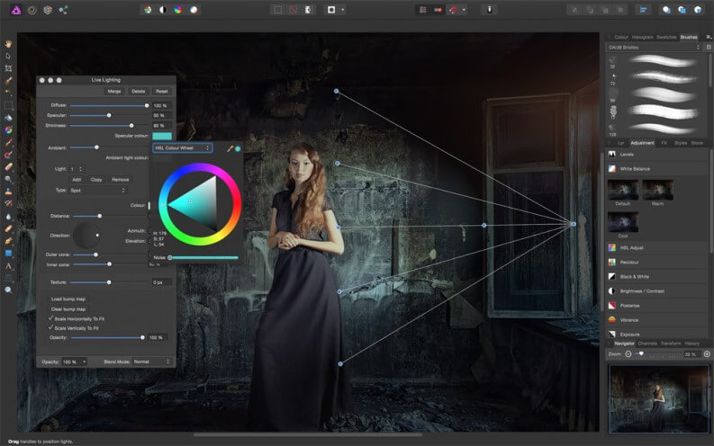 Fotoritocco programmi: affinity photo