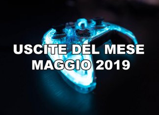 uscite del mese di maggio 2019