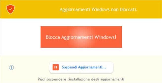 StopUpdates10 per bloccare aggiornamenti