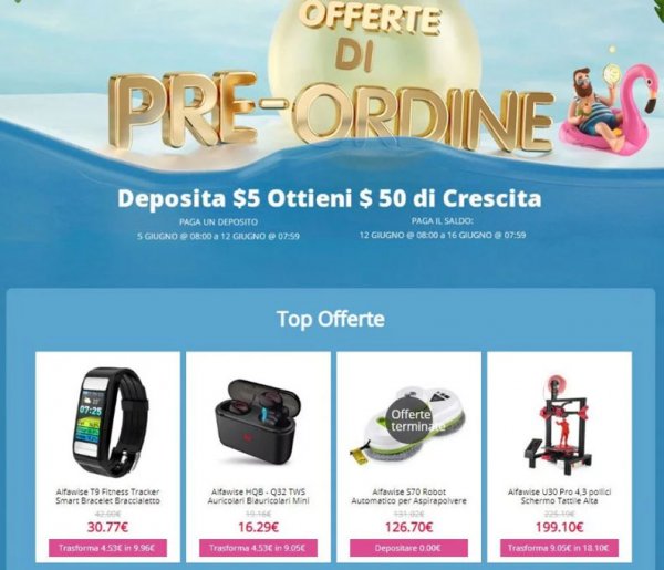 offerte preordine